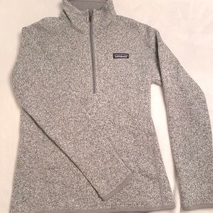 Patagonia 1/4 zip sweater Grey